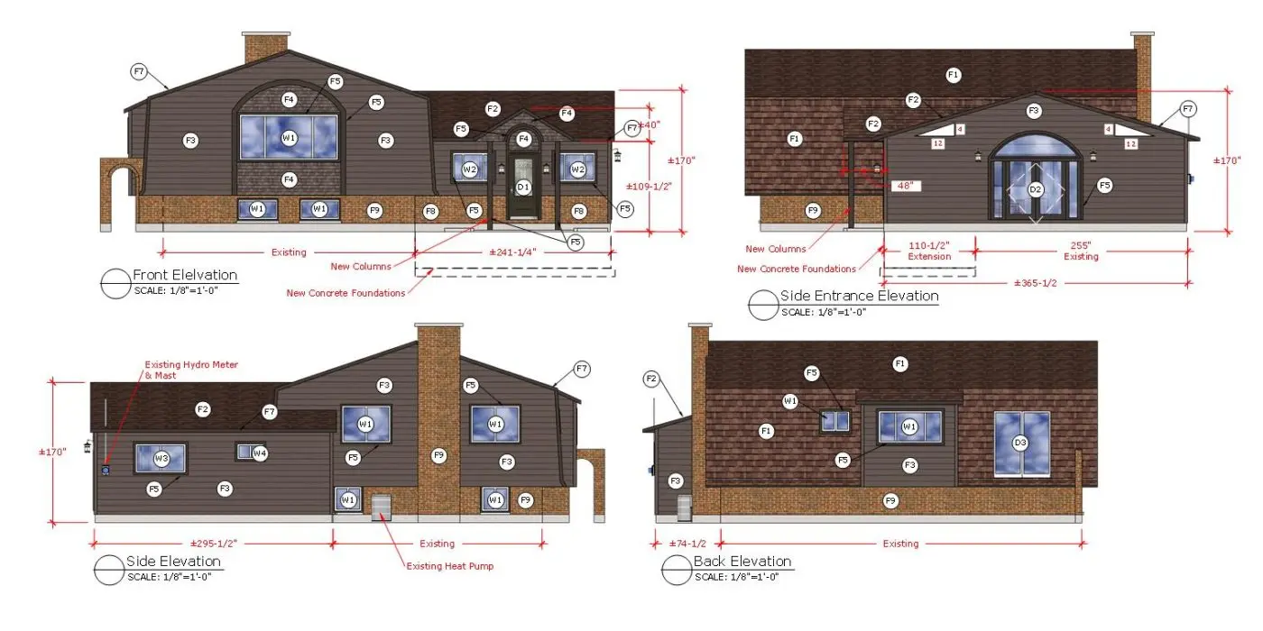 Renovation Plans and Permit Plans